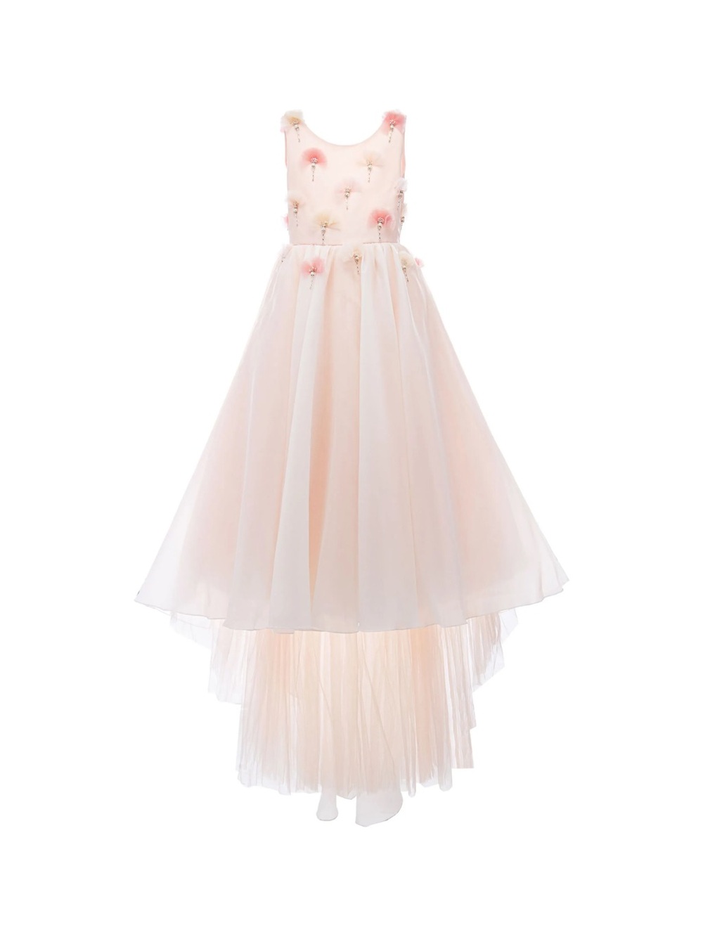 Tulleen girls Magnolia tulle gown